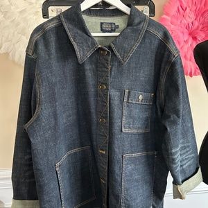 Men's Pendleton Blue Jean Jacket Size XL